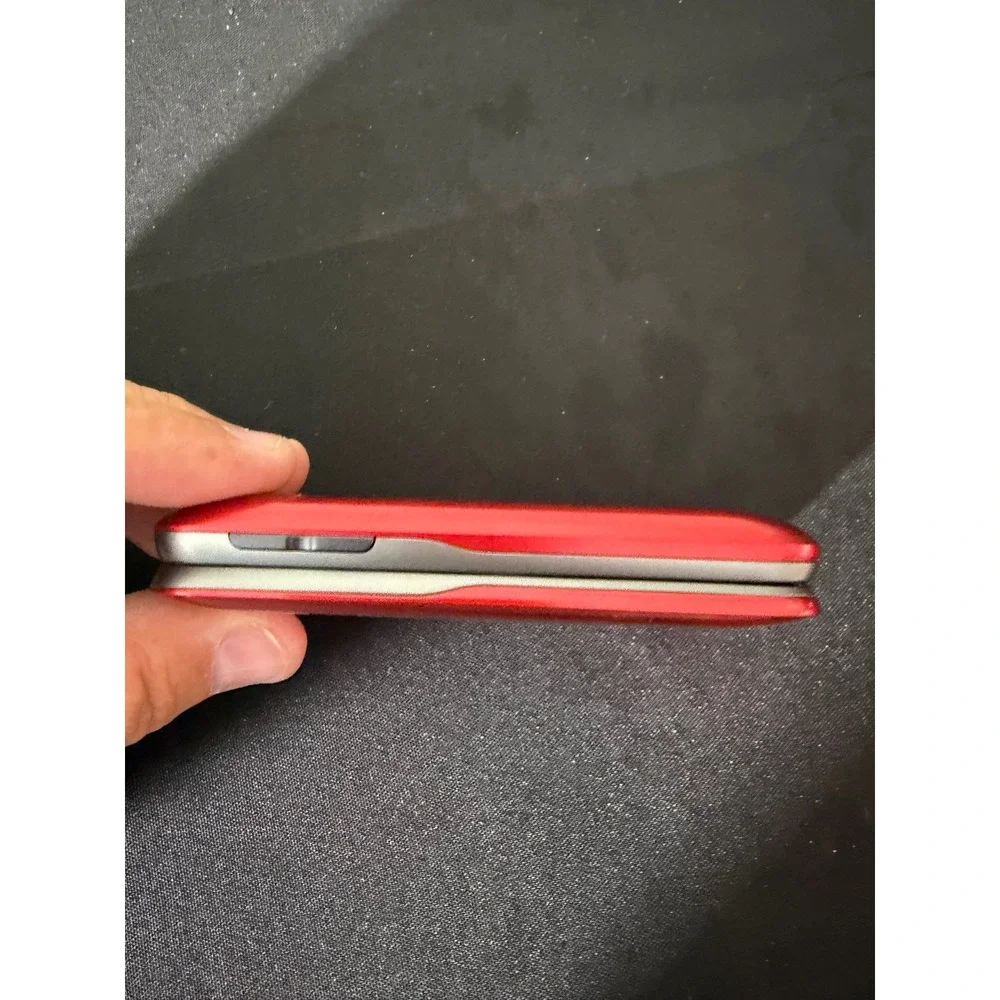Lively Jitterbug Flip2 Flip Phone Red Excellent‎ Big Button Senior Cell Phone